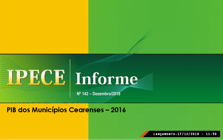 Quinze dos 184 municípios detêm 71,37%, o equivalente a R$ 98,7 bilhões, do PIB cearense total de R$ 138,3 bilhões