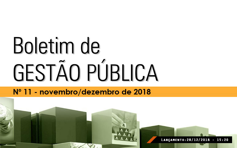 Ipece publica a última edição de 2018 do Boletim de Gestão Pública