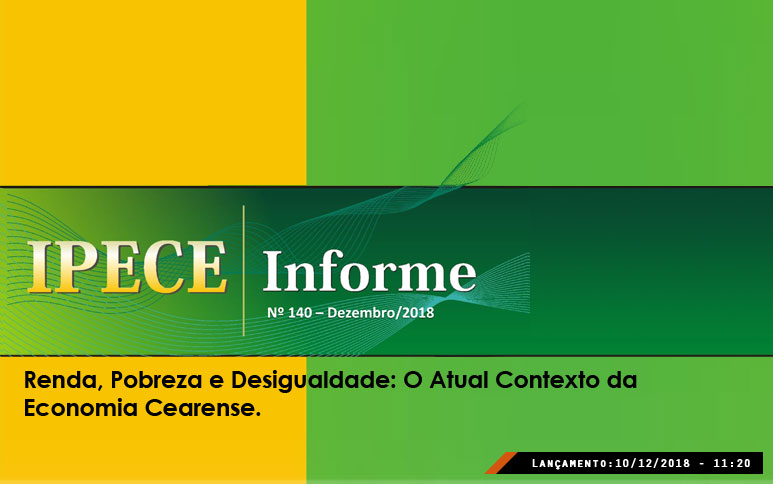 Rendimento médio domiciliar per capita do Ceará cresce 4,7% de 2016 para 2017 e supera resultados do Nordeste e do Brasil