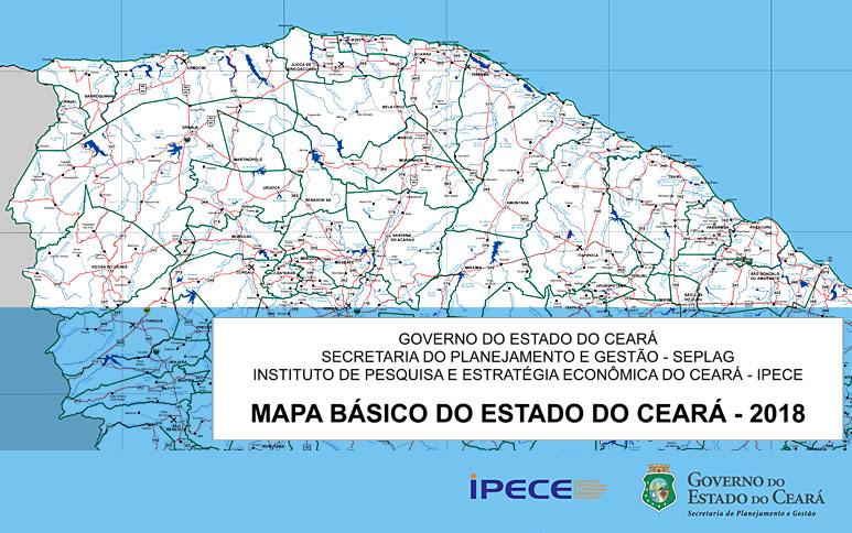 Mapa Básico do Ceará – 2018