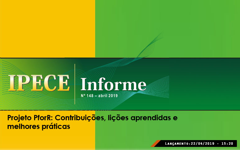 Publicação do Ipece analisa projeto PforR Ceará