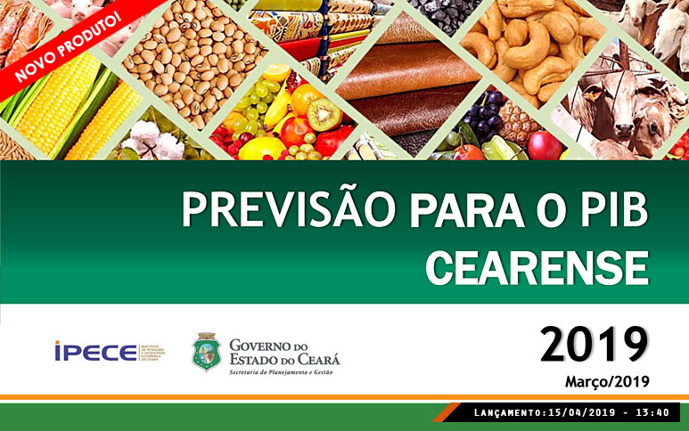 Ipece prevê taxa de 2% para o PIB do Ceará em 2019 e passa a publicar análise trimestral para o índice