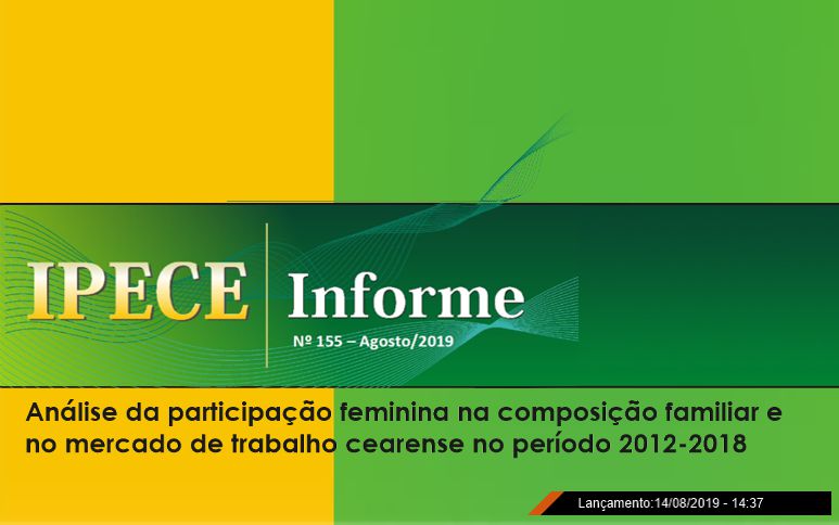 Número de lares chefiados por mulheres no Ceará cresce de 37,5% para 47,1% de 2012 para 2018