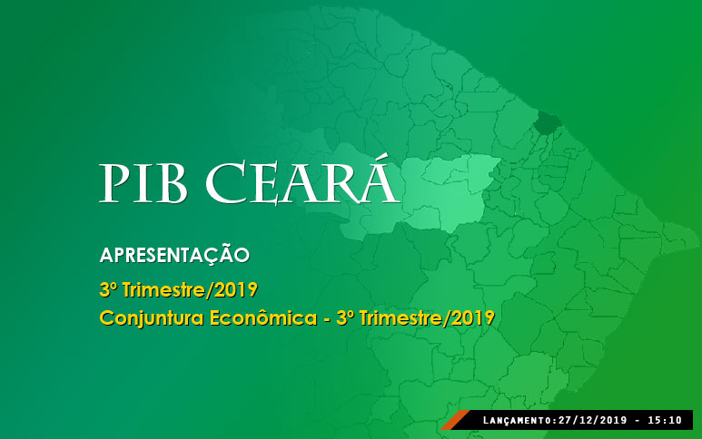 PIB do Ceará cresce 1,87% no 3º trimestre de 2019, bem acima do desempenho nacional, de 1,2%
