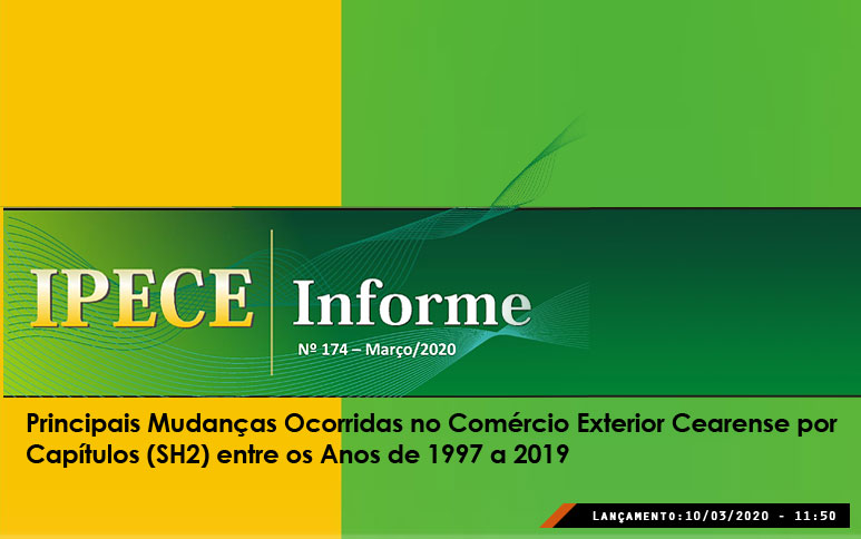 Nos últimos três anos, pauta de exportações cearenses apresenta intensa diversificação e reestruturação de produtos