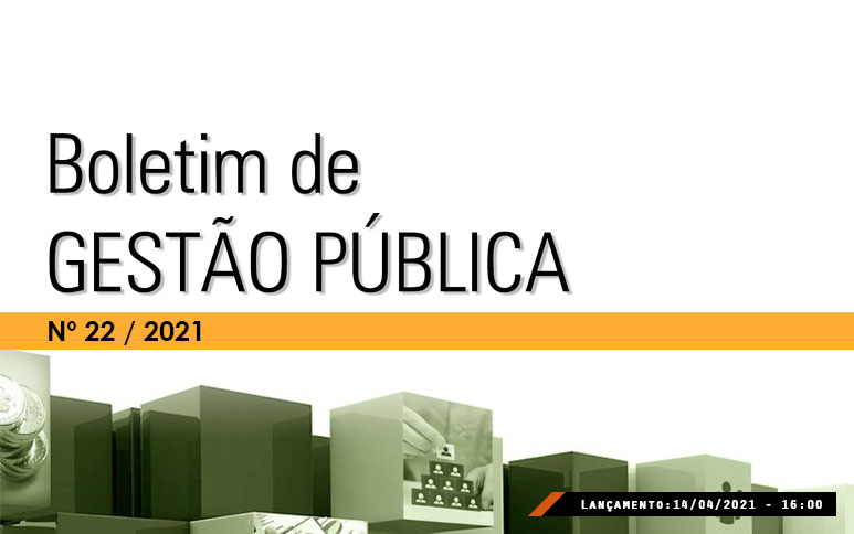 Dois artigos compõem a nova edição do Boletim de Gestão Pública