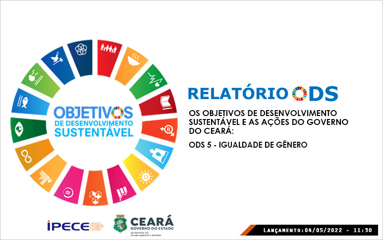 Relatório do Ipece mostra ações do Governo estadual visando igualdade de gênero, meta cinco dos ODS