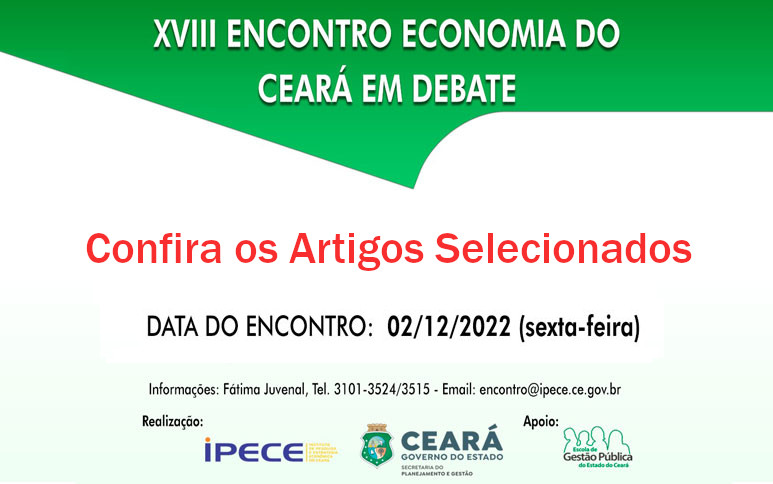 Veja a Lista dos Artigos Selecionados