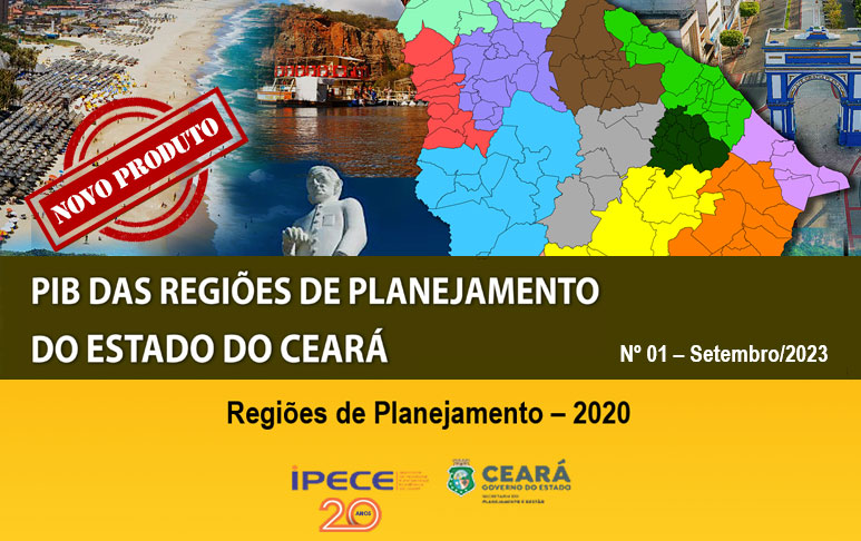 Participação da RMF no PIB cearense cai e do Interior cresce em 2020