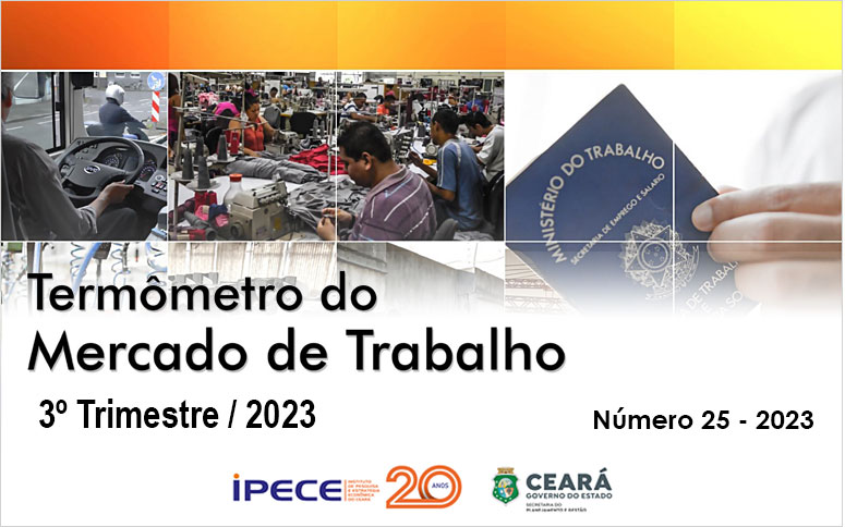 Taxa de participação do mercado de trabalho do Ceará tem segunda alta consecutiva em 2023