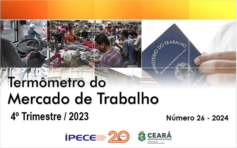 Desemprego no Ceará recua no quarto trimestre de 2023