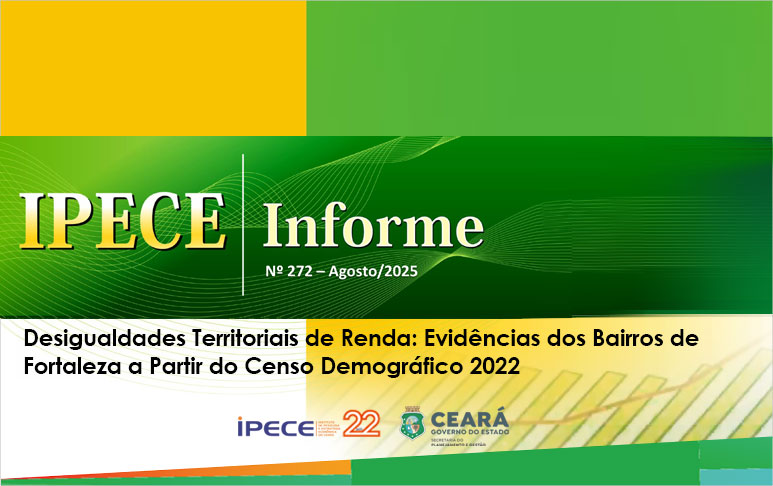 Ipece mapeia desigualdades territoriais de renda em Fortaleza com base no Censo 2022