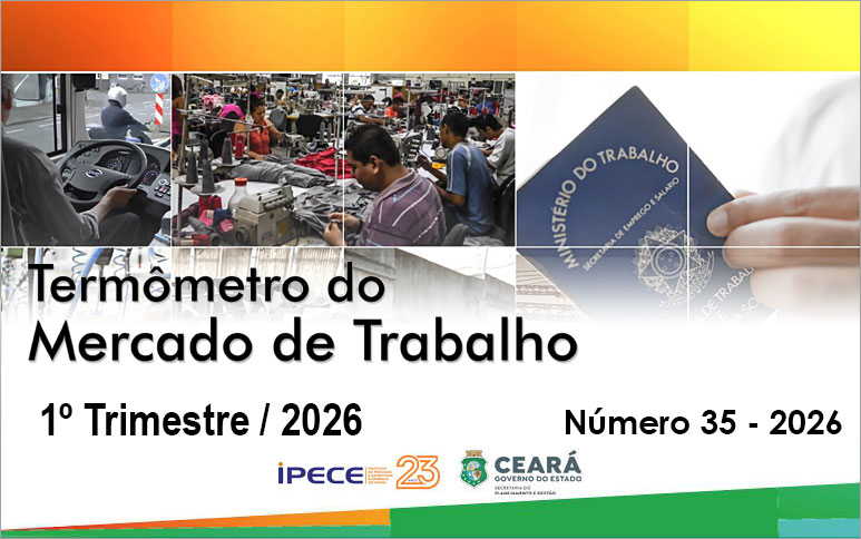 Desemprego no primeiro trimestre de 2026 no Ceará fica em 7,3%, abaixo do índice do Nordeste