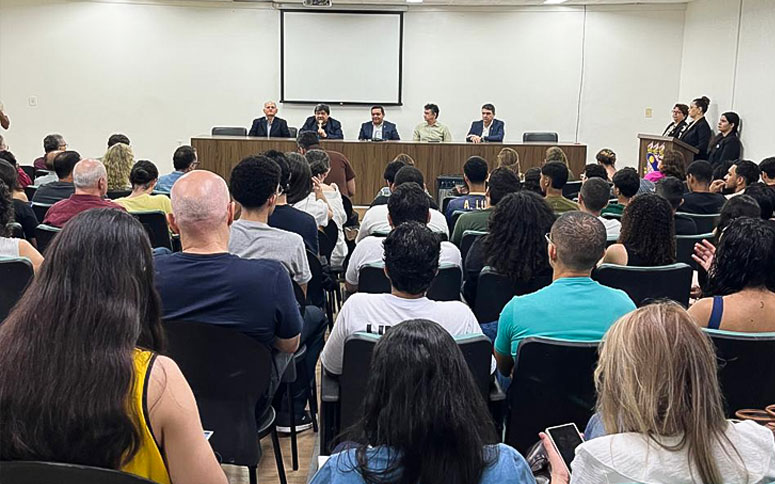 Produção científica e soberania de dados é tema de palestra do presidente do IBGE no Cesa/Uece